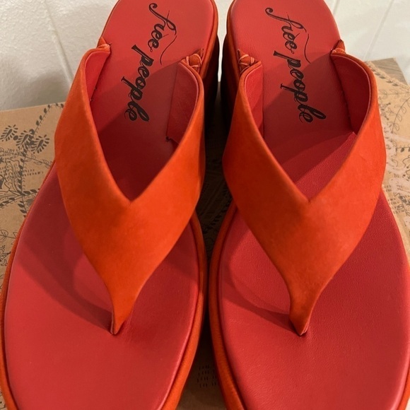 Free People Haven Thong Flatform Sandals NWT - Picture 11 of 13